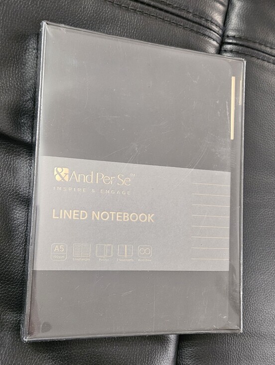 Per Se Other - & And Per Se Inspire And Engage Lined Notebook With Pen